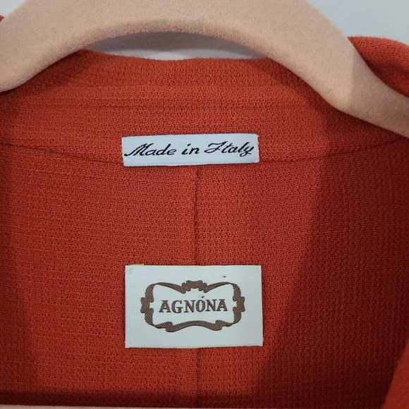 Agnona Wool and Silk Button Front Cardigan Coat Size Large - Picture 8 of 10